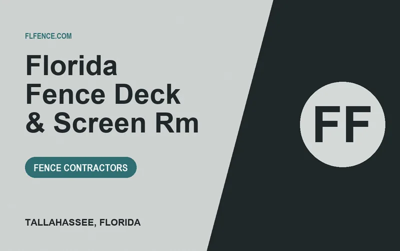 Florida Fence Deck & Screen Rm in Tallahassee, Florida