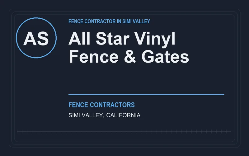 All Star Vinyl Fence & Gates in Simi Valley, California