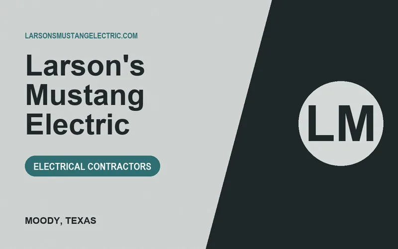 Larson's Mustang Electric in Moody, Texas