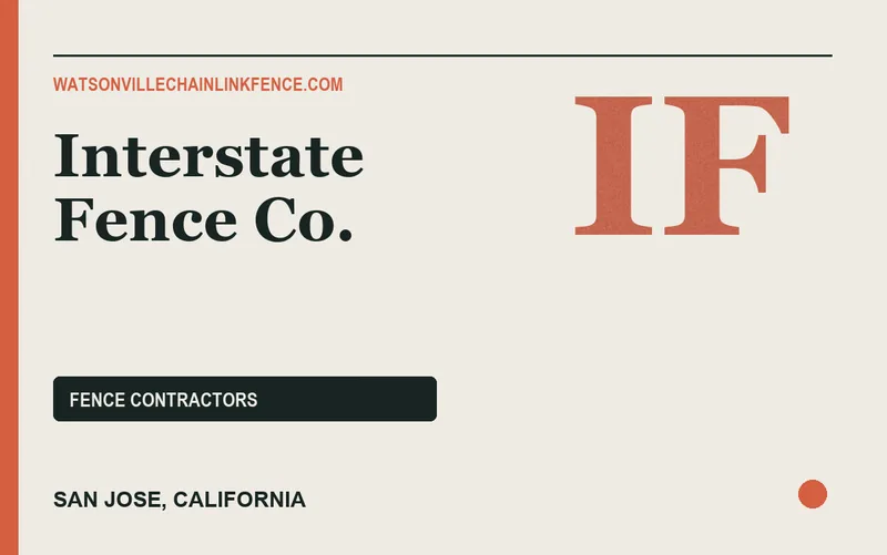 Interstate Fence Co. in San Jose, California