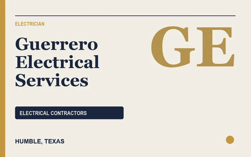Guerrero Electrical Services in Humble, Texas