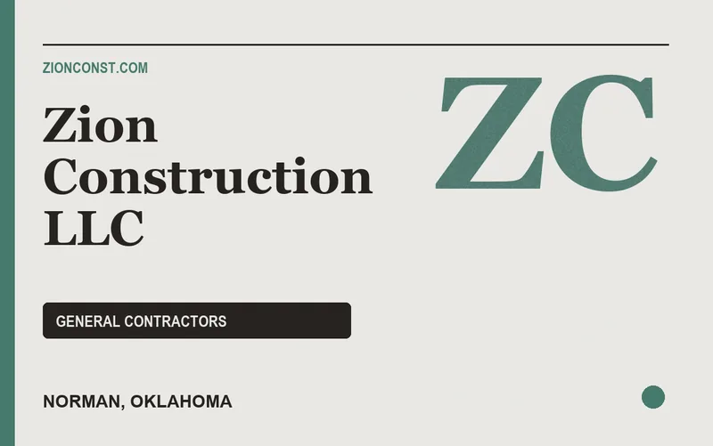 Zion Construction LLC in Norman, Oklahoma