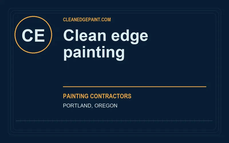 Clean edge painting in Portland, Oregon