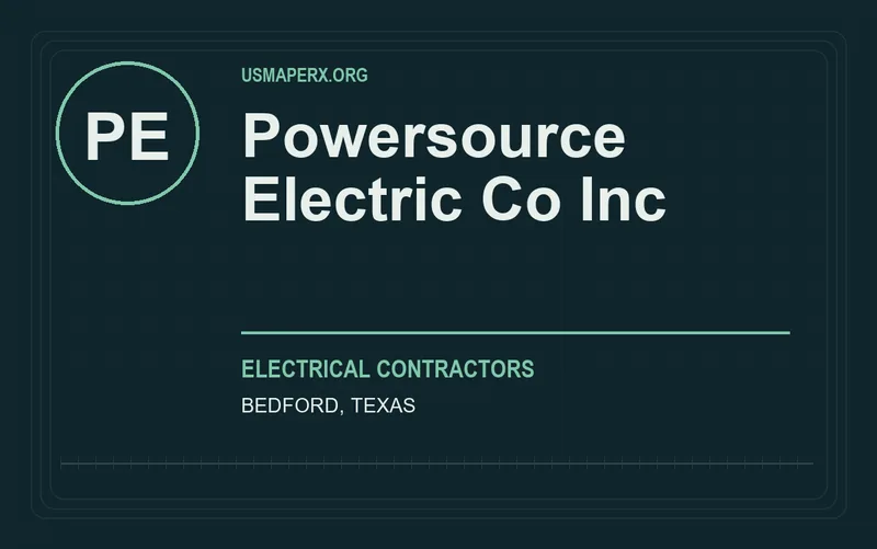 Powersource Electric Co Inc in Bedford, Texas
