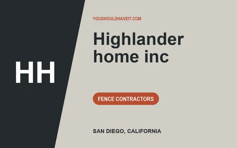 Highlander home inc in San Diego, California