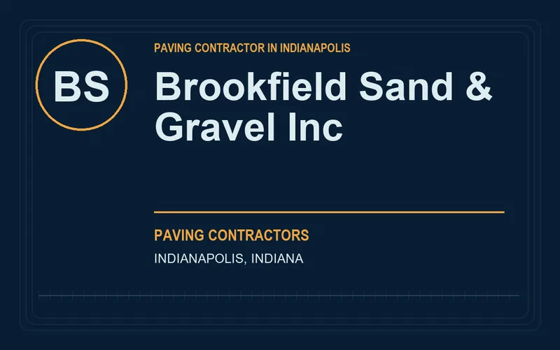 Brookfield Sand & Gravel Inc in Indianapolis, Indiana