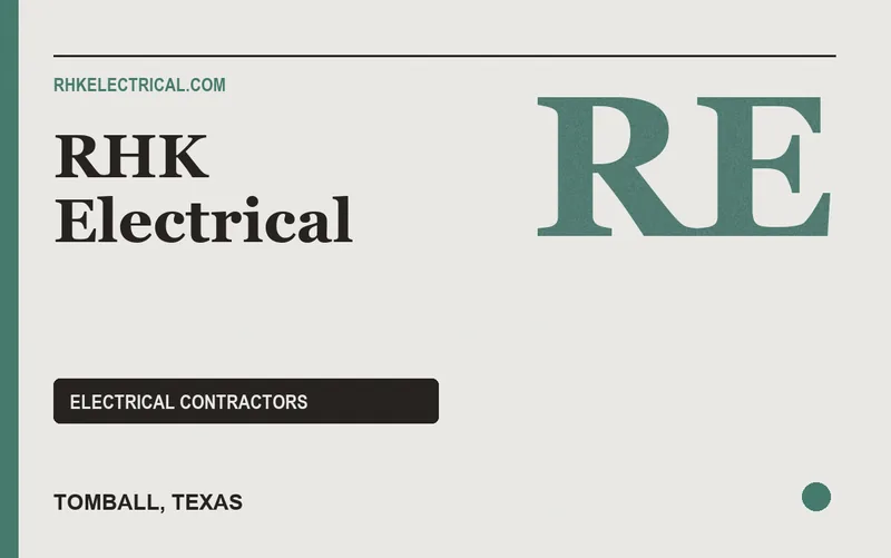 RHK Electrical in Tomball, Texas