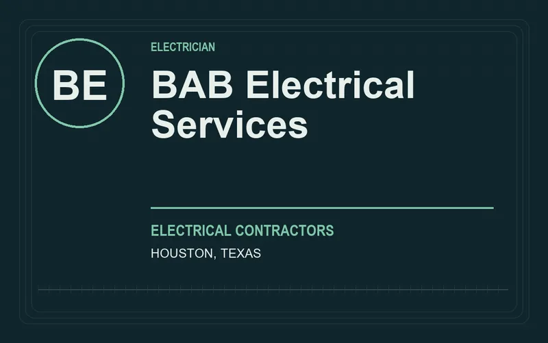 BAB Electrical Services in Houston, Texas