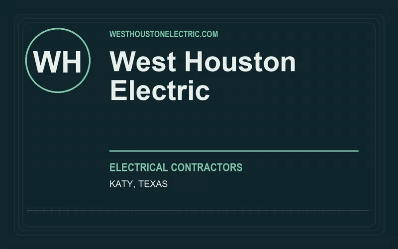West Houston Electric in Katy, Texas