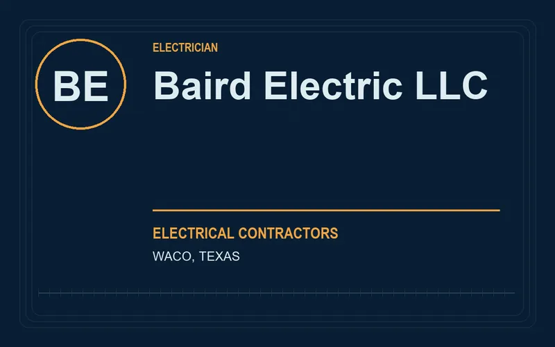 Baird Electric LLC in Waco, Texas