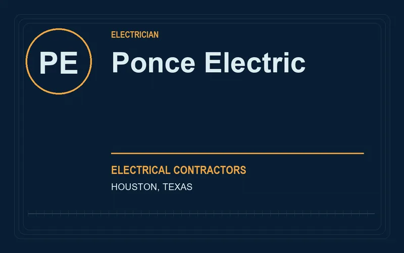 Ponce Electric in Houston, Texas