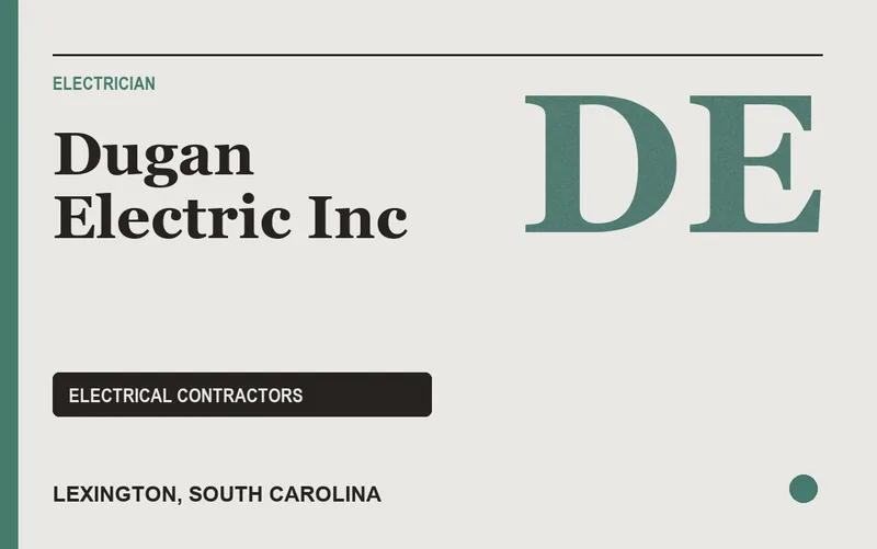 Dugan Electric Inc in Lexington, South Carolina