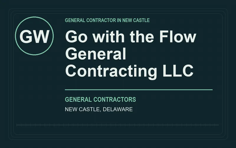 Go with the Flow General Contracting LLC in New Castle, Delaware
