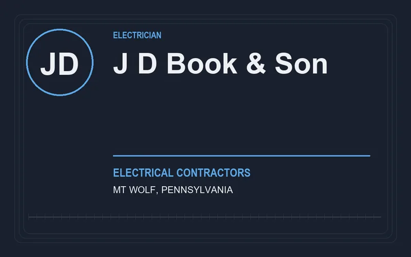 J D Book & Son in Mt Wolf, Pennsylvania