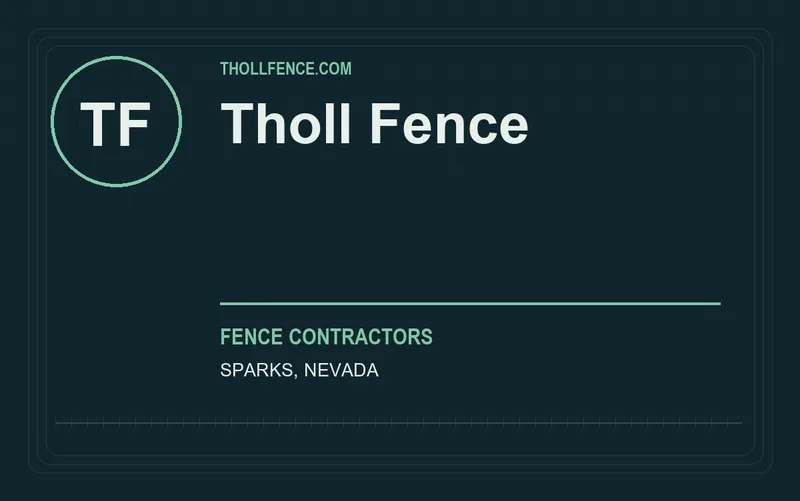 Tholl Fence in Sparks, Nevada