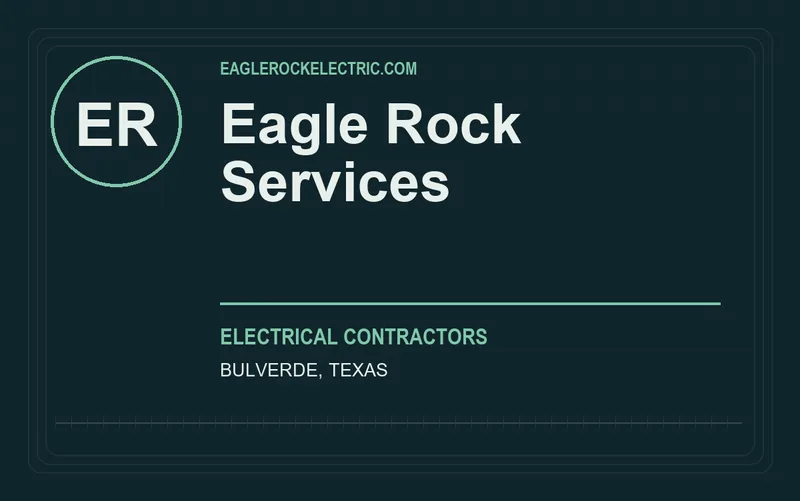 Eagle Rock Services in Bulverde, Texas