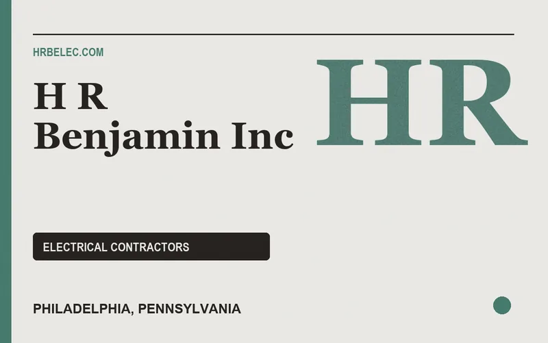 H R Benjamin Inc in Philadelphia, Pennsylvania