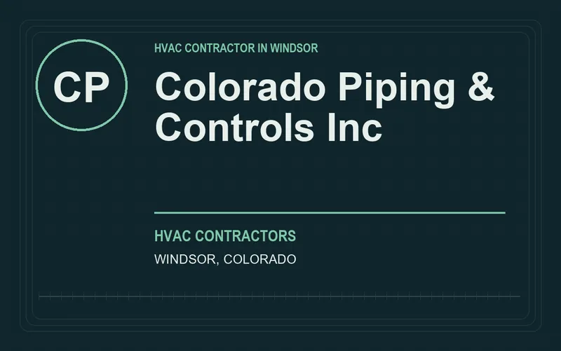 Colorado Piping & Controls Inc in Windsor, Colorado
