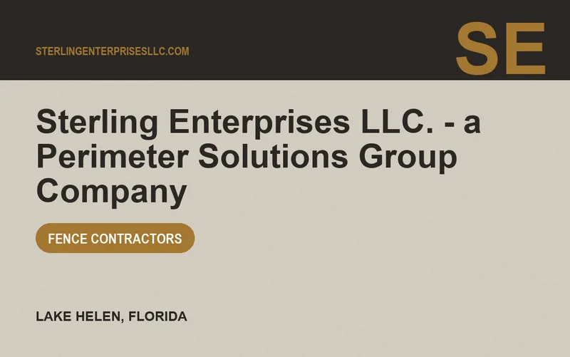 Sterling Enterprises L.L.C. - a Perimeter Solutions Group Company in Lake Helen, Florida