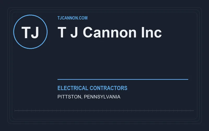 T J Cannon Inc in Pittston, Pennsylvania