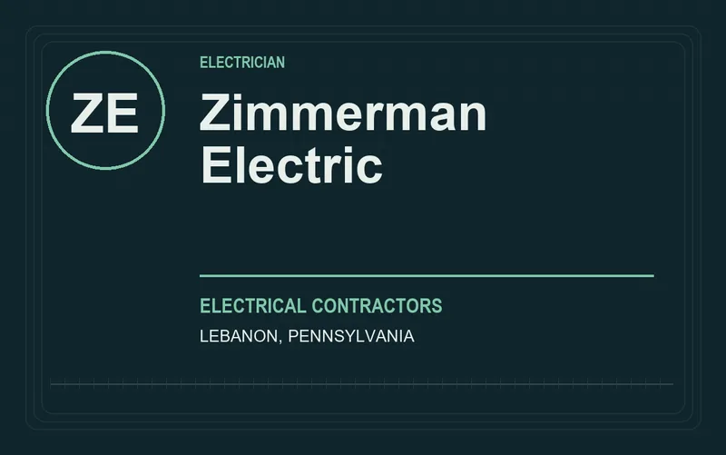 Zimmerman Electric in Lebanon, Pennsylvania