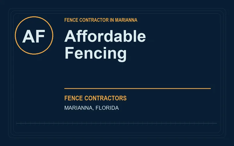 Affordable Fencing in Marianna, Florida