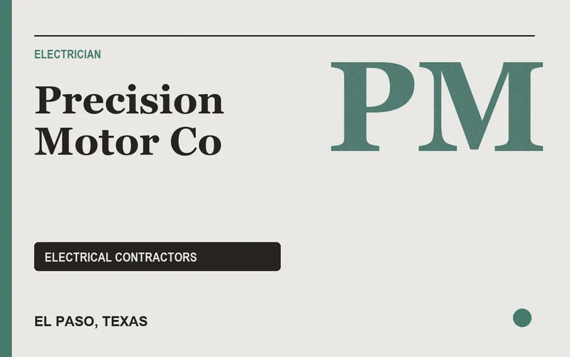 Precision Motor Co in El Paso, Texas