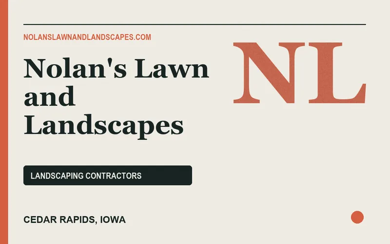 Nolan's Lawn and Landscapes in Cedar Rapids, Iowa