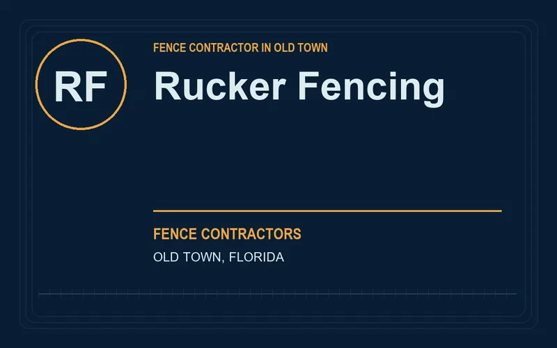 Rucker Fencing in Old Town, Florida