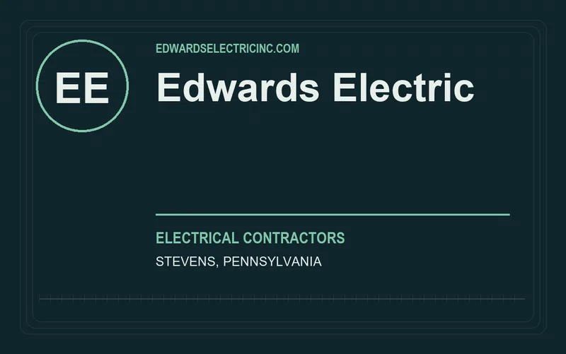 Edwards Electric in Stevens, Pennsylvania