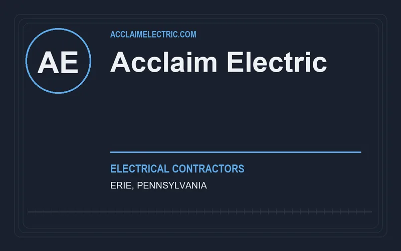 Acclaim Electric in Erie, Pennsylvania