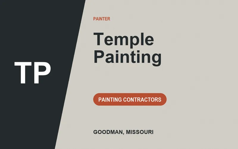 Temple Painting in Goodman, Missouri