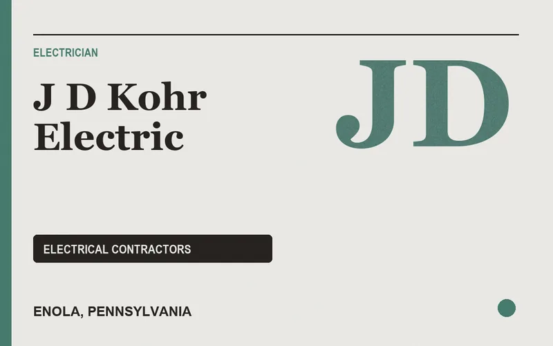 J D Kohr Electric in Enola, Pennsylvania
