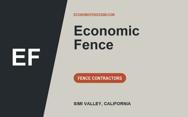 Economic Fence in Simi Valley, California