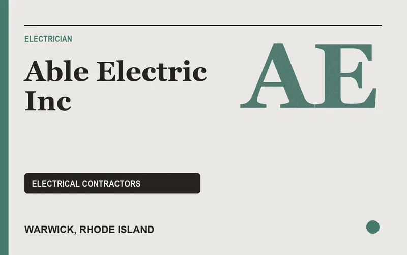 Able Electric Inc in Warwick, Rhode Island