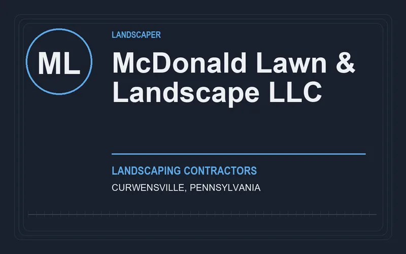 McDonald Lawn & Landscape LLC in Curwensville, Pennsylvania