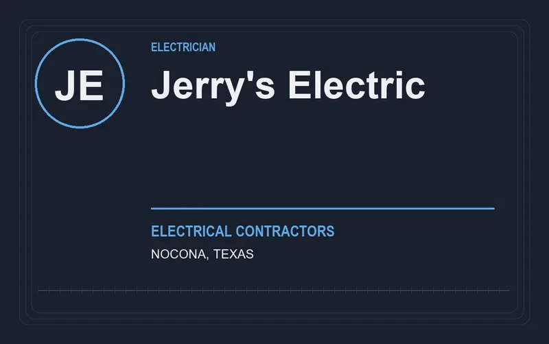 Jerry's Electric in Nocona, Texas