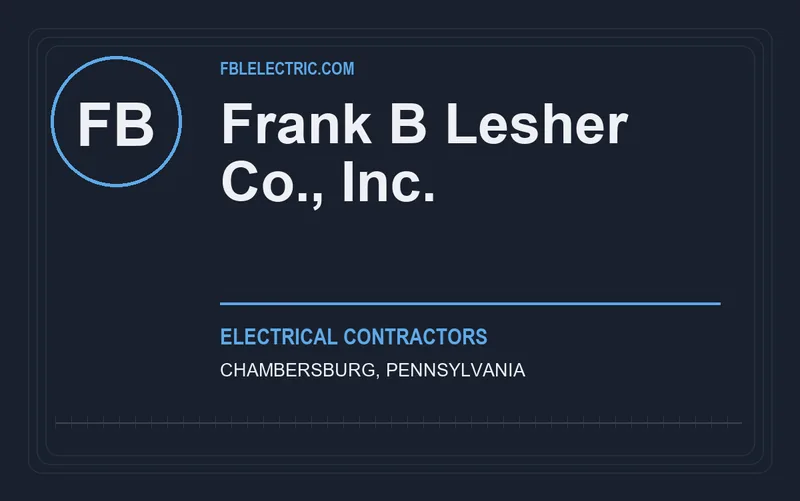 Frank B Lesher Co., Inc. in Chambersburg, Pennsylvania