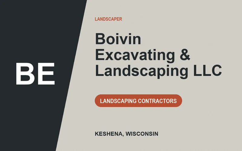 Boivin Excavating & Landscaping LLC in Keshena, Wisconsin