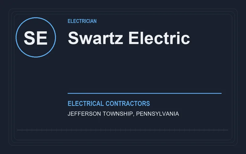Swartz Electric in Jefferson Township, Pennsylvania