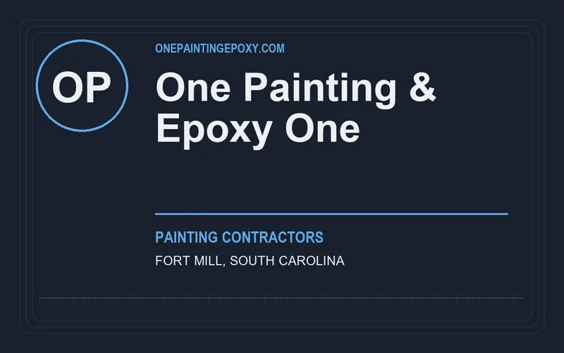One Painting & Epoxy One in Fort Mill, South Carolina