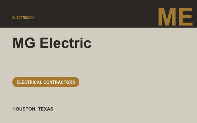 MG Electric in Houston, Texas