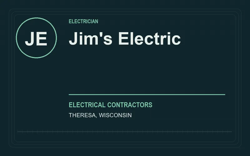 Jim's Electric in Theresa, Wisconsin