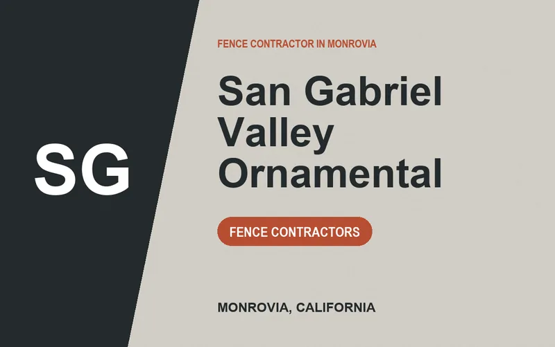 San Gabriel Valley Ornamental in Monrovia, California