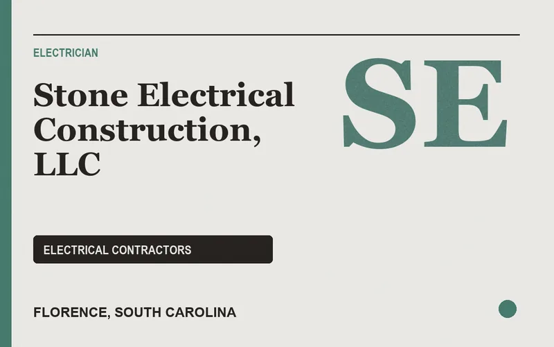 Stone Electrical Construction, LLC in Florence, South Carolina