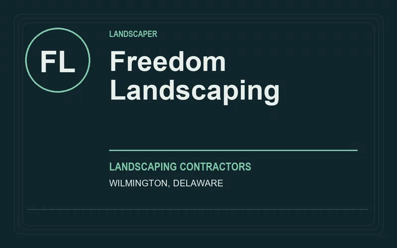 Freedom Landscaping in Wilmington, Delaware
