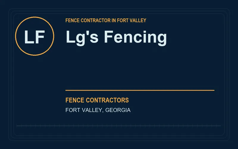 Lg's Fencing in Fort Valley, Georgia