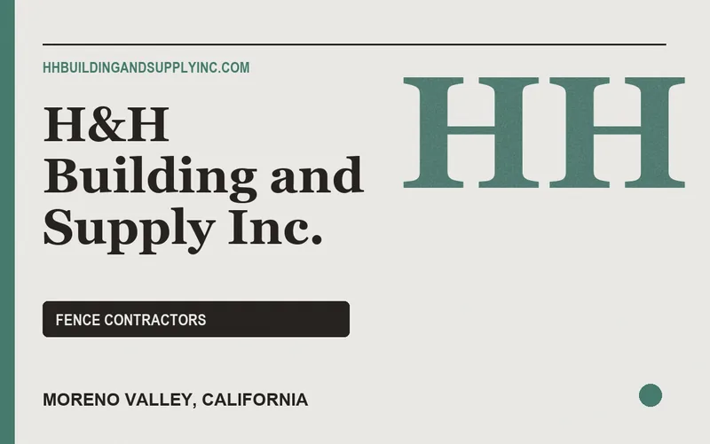 H&H Building and Supply Inc. in Moreno Valley, California