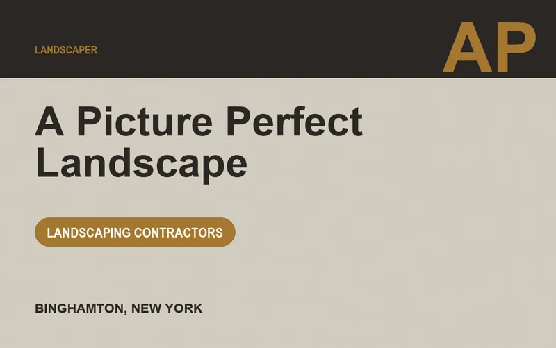 A Picture Perfect Landscape in Binghamton, New York