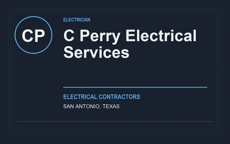C PERRY ELECTRICAL SERVICES in San Antonio, Texas